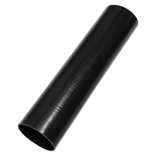 A ABSOPRO 127mm Gerader Kupplung Silikonschlauch 3 Lagen Gewebe Ladeluftkühler Heizung Turbolader Ansaugrohr Kühler Kühlmittelrohr 610mm Schwarz von A ABSOPRO