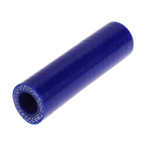 A ABSOPRO 12mm Gerader Kuppler Silikonschlauch 3 Lagen Gewebe Ladeluftkühler Heizung Turbolader Ansaugrohr Kühler Kühlmittelrohr 76mm Blau von A ABSOPRO