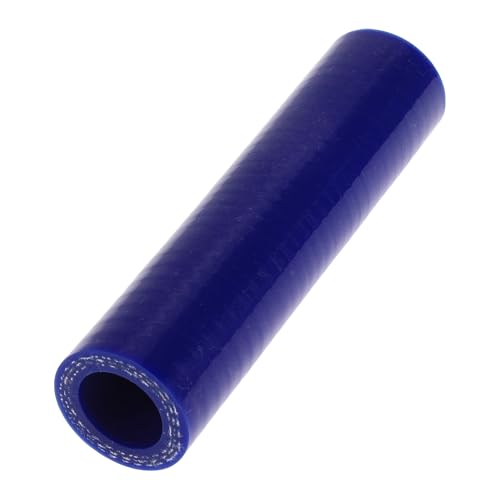 A ABSOPRO 16mm Gerader Kuppler Silikonschlauch 3 Lagen Gewebe Ladeluftkühler Heizung Turbolader Ansaugrohr Kühler Kühlmittelrohr 100mm Blau von A ABSOPRO