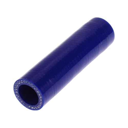 A ABSOPRO 18mm Gerader Kuppler Silikonschlauch 3 Lagen Gewebe Ladeluftkühler Heizung Turbolader Ansaugrohr Kühlmittelrohr 100mm Blau von A ABSOPRO