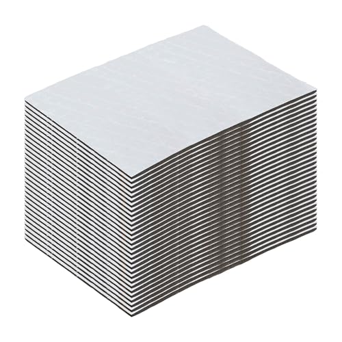 A ABSOPRO 197mil 14.52sqft Schalldämmmatte 5mm Aluminiumfolie Schaumstoff Wärmeschutzmaterial Selbstklebend Für Motorhaube Kotflügel Und Boot Motorabdeckung 25x18cm 30Stück A ABSOPRO 197mil 14.52sqft Schalldämmmatte 5mm Aluminiumfolie Schaumstoff Wärmeschutzmaterial Selbstklebend Für Motorhaube Kotflügel Und Boot Motorabdeckung 25x18cm 30Stück von A ABSOPRO