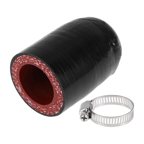 A ABSOPRO 25/32" 20mm ID Silikon Gummischlauch Endkappe 4-lagiges Polyester Für Kühlmittel Turbo Bypass Ventil Vakuum 30mm Schwarz Außen Und Rot Innen A ABSOPRO 25/32" 20mm ID Silikon Gummischlauch Endkappe 4-lagiges Polyester Für Kühlmittel Turbo Bypass Ventil Vakuum 30mm Schwarz Außen Und Rot Innen von A ABSOPRO