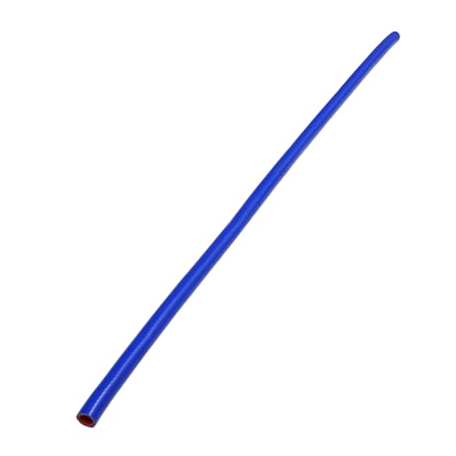 A ABSOPRO 25mm Gerader Kuppler Silikonschlauch 2-Lagen Linie Ladeluftkühler Heizung Turbolader Ansaugrohr Kühler Kühlmittelrohr 1500mm Blau Orange von A ABSOPRO