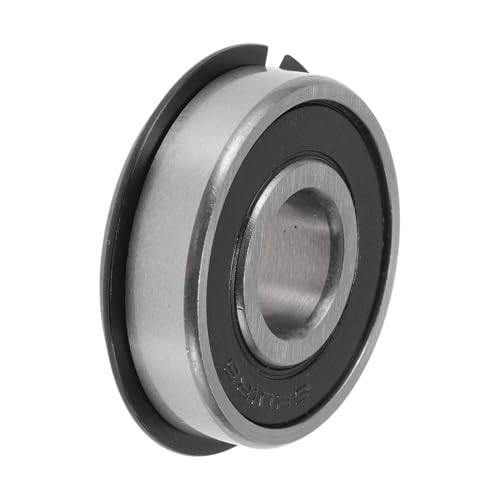 A ABSOPRO 6201NR2RS Rillenkugellager 0.47"x1.26"x0.39" P6 Doppelte Gummidichtung Geschmierte Lager 1 Stk Auto Roller Skateboard Rad Universell Schwarz von A ABSOPRO