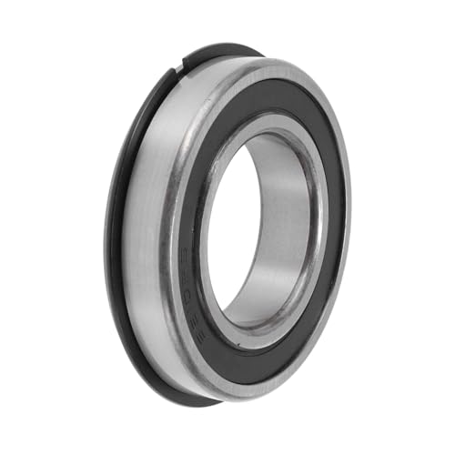 A ABSOPRO 6210NR2RS Rillenkugellager 50x90x20mm / 1.97"x3.54"x0.79" P6 Doppelte Gummidichtung Vorgeschmierte Lager 1 Stk Auto Roller Skateboard Rad Universell Schwarz von A ABSOPRO