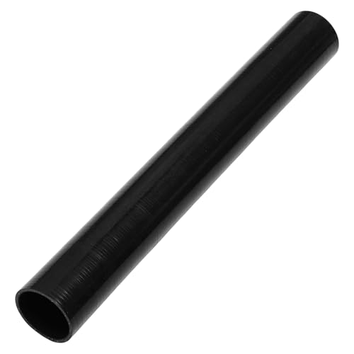A ABSOPRO 70mm Gerader Kuppler Silikonschlauch 3 Lagen Gewebe Ladeluftkühler Heizung Turbolader Ansaugrohr Kühler Kühlmittelrohr 610mm Schwarz von A ABSOPRO