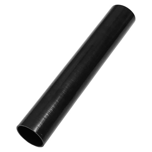 A ABSOPRO 89mm Gerader Kuppler Silikonschlauch 3 Lagen Gewebe Ladeluftkühler Heizung Turbolader Ansaugrohr Kühler Kühlmittelrohr 610mm Schwarz von A ABSOPRO