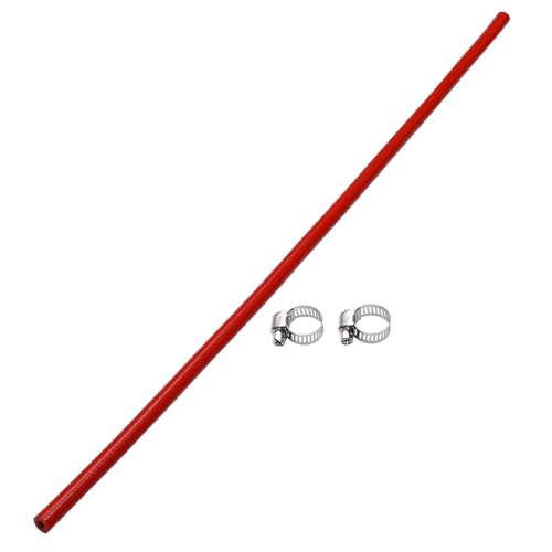 A ABSOPRO 8mm Gerader Kuppler Silikonschlauch 4 Lagen Gewebe Ladeluftkühler Heizung Turbolader Ansaugrohr Kühler Kühlmittelrohr 1000mm Rot A ABSOPRO 8mm Gerader Kuppler Silikonschlauch 4 Lagen Gewebe Ladeluftkühler Heizung Turbolader Ansaugrohr Kühler Kühlmittelrohr 1000mm Rot von A ABSOPRO