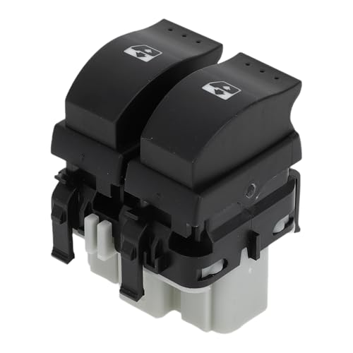 A ABSOPRO Elektrische Schalter für Fensterheber Vorne Links auf der Fahrerseite für Nissan Primastar Nr. 8200315042 Fenstersteuerschalter Fahrerseite für Renault Clio 2 Espace von A ABSOPRO