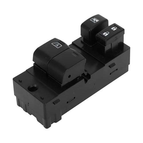 A ABSOPRO Elektrischer Fensterschalter Nr. 254013BB0C Vorderer linker Fahrerseiten-Fenstersteuerschalter für Nissan Micra 2010-2018 Schwarz von A ABSOPRO