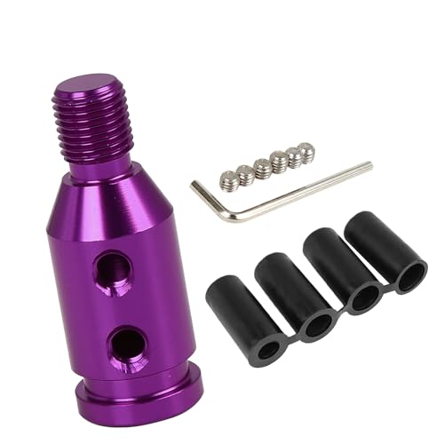 A ABSOPRO M12 x 1,25 Schaltknauf Adapter ohne Gewinde Lila von A ABSOPRO