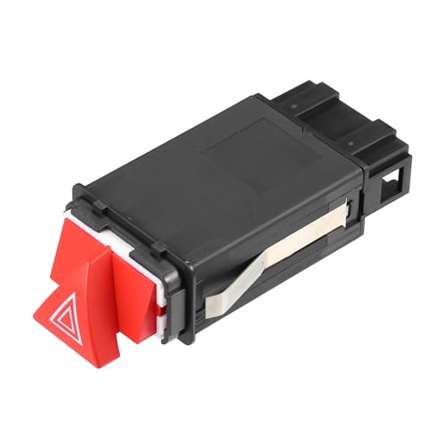 A ABSOPRO Warnblinkschalter 4B0941509D/4B0941509K/4B0941509C Warnblinker Warnblinklicht Druckschalter für Audi A6 S6 C5 1998-2004 A ABSOPRO Warnblinkschalter 4B0941509D/4B0941509K/4B0941509C Warnblinker Warnblinklicht Druckschalter für Audi A6 S6 C5 1998-2004 von A ABSOPRO