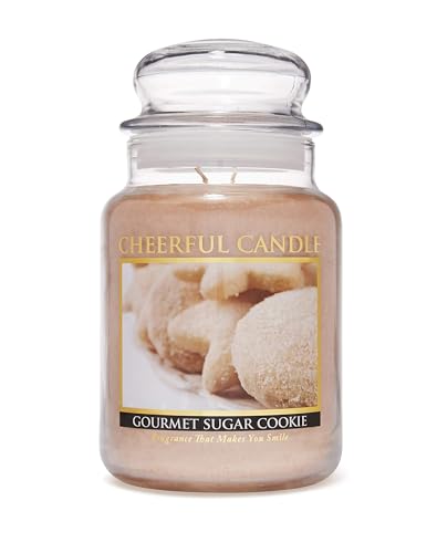 A Cheerful Giver Gourmet Sugar Cookies Jar Candle, 24-Ounce von A Cheerful Giver