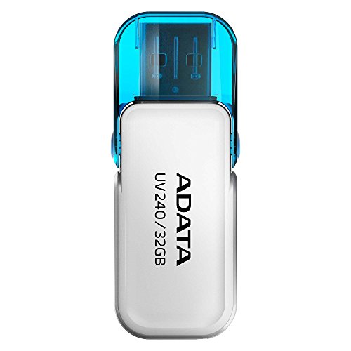ADATA UV240 USB-Stick, 32 GB, 2.0, USB Typ A, Weiß, USB-Stick, 32 GB, 2.0, USB Typ A, Deckel, 7 g, Weiß ADATA UV240 USB-Stick, 32 GB, 2.0, USB Typ A, Weiß, USB-Stick, 32 GB, 2.0, USB Typ A, Deckel, 7 g, Weiß von ADATA