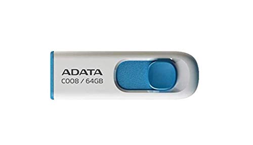 A-DATA C008 64GB Speicherstick USB 2.0 weiß/blau von ADATA