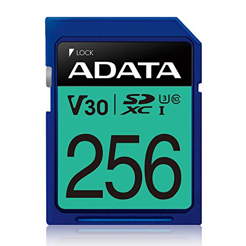 ADATA ASDX256GUI3V30S-R Flash-Speicher 256 GB SDXC UHS-I Class 10 von ADATA