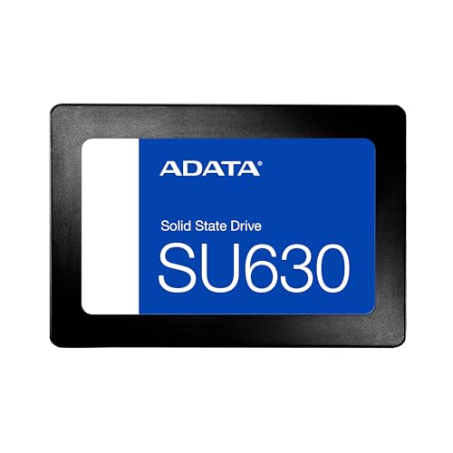 ADATA Ultimate SU630-1.92 TB, interne Solid-State-Drive mit QLC-3D-NAND-Flash, 2.5 Zoll, schwarz ADATA Ultimate SU630-1.92 TB, interne Solid-State-Drive mit QLC-3D-NAND-Flash, 2.5 Zoll, schwarz von ADATA
