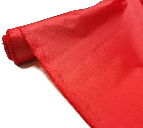 A-Express Ripstop Wasserdicht Stoff Material 3.8oz Draussen Abdeckung Zelt Kissen Rot 2 Meters (200cm x 150cm) von A-Express