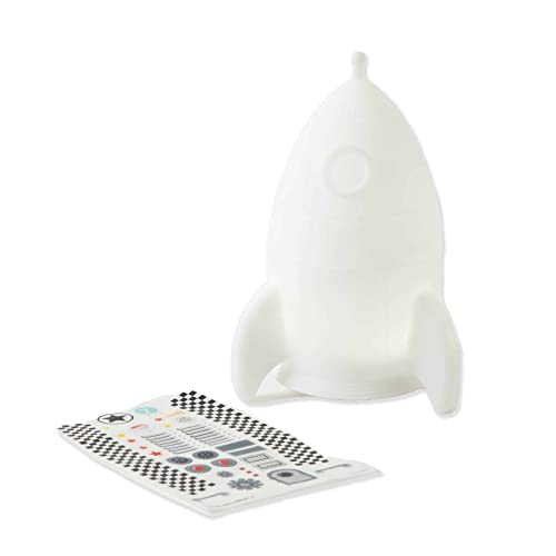 A little lovely company Night Light: Rocket, Medium von A LITTLE LOVELY COMPANY