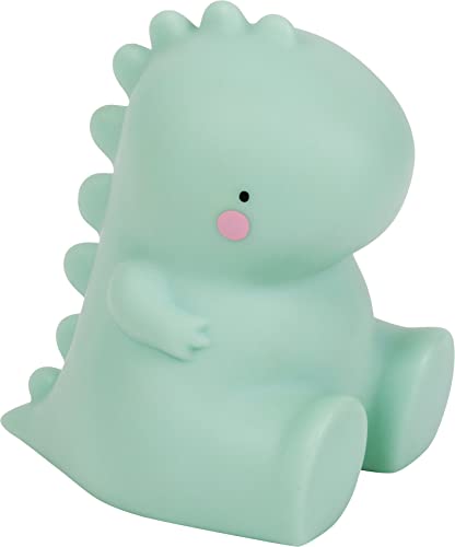 nachtlicht T-Rex 12,5 cm PVC grün nachtlicht T-Rex 12,5 cm PVC grün von A LITTLE LOVELY COMPANY