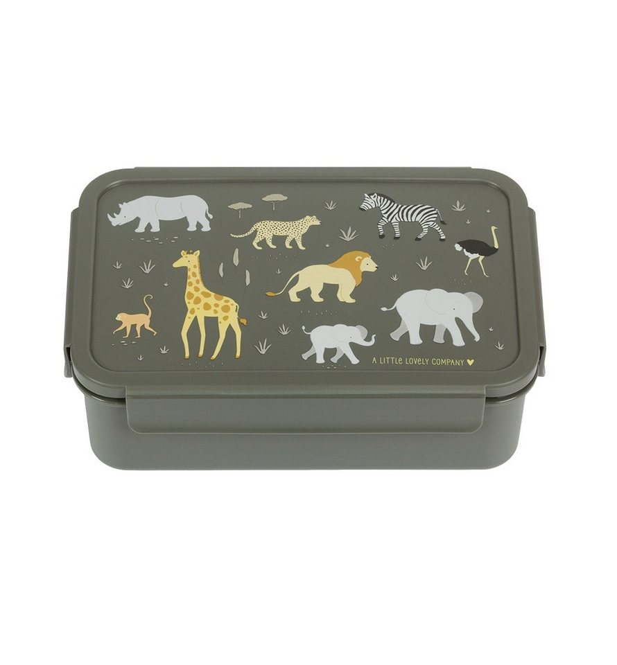A Little Lovely Company Lunchbox Bento Lunchbox, PP, Mit herausnehmbarem Unterteilungsfach von A Little Lovely Company