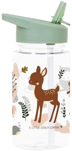 Trinkflasche für Kinder, Motiv: Waldfreunde A Little Lovely Company von A LITTLE LOVELY COMPANY
