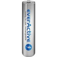 Wiederaufladbare Batterien everactive ni-mh r03 aaa 800 mah silver line - 2 Stk. von A PLACE FOR EVERYTHING