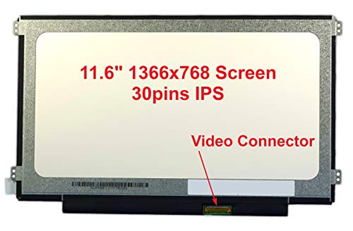 AU Optronics 11.6" B116XTN02.3 LED LCD Screen 1366x768 WXGA HD Matte, Also fits N116BCA-EA1 von A Plus Screen