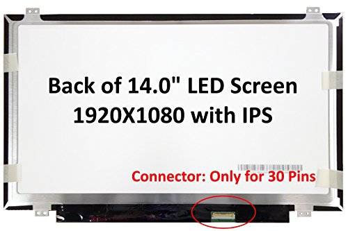 New Compatible IPS 14" Laptop FHD LED Screen for HP Model 14-al171, N140HCA-EAB, N140HCE-EAA REV.C1, N140HCE-EAA REV.C2, N140HCE-EAA REV.C3, N140HCE-EAA REV.C4 LCD Matte Screen von A Plus Screen