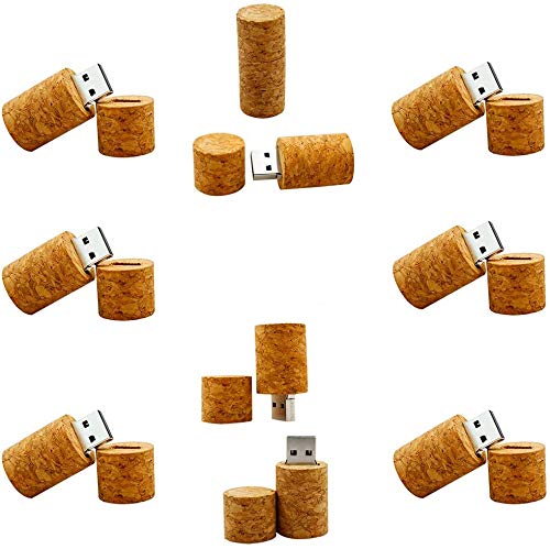 A Plus+ 10 Pack Speicherstick USB 3.0 64GB Flaschenverschluss USB-Stick Flash-Laufwerk 3.0 A Plus+ 10 Pack Speicherstick USB 3.0 64GB Flaschenverschluss USB-Stick Flash-Laufwerk 3.0 von A Plus