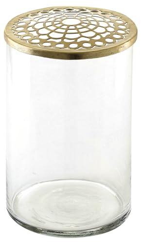 Villa Collection Elva Vase Dia. 10 x 15,5 cm Brass von Villa Collection