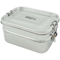 Auslaufsichere Edelstahl Lunchbox Doppeldecker Auslaufsichere Edelstahl Lunchbox Doppeldecker von A Slice of Green