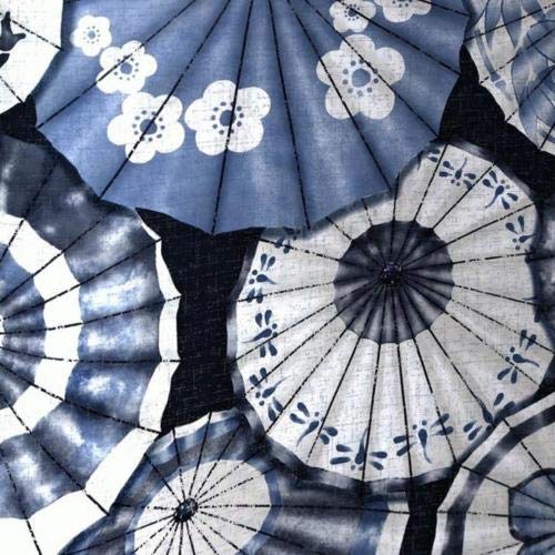 A-Street Prints Mikado Parasol Tapete, Blau, 52,9 x 10 m von A-Street Prints