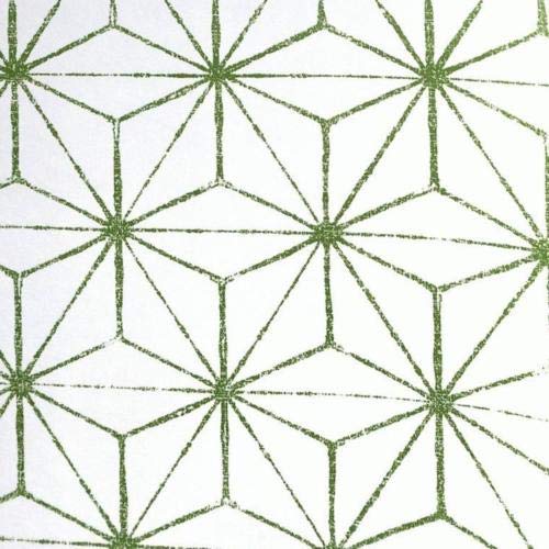 A-Street Prints Orion Geometrische Tapete, Papier, grün, 20.5-Inch x 33 ft von A-Street Prints