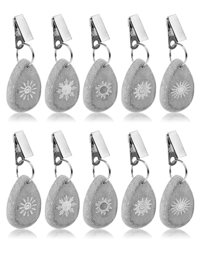 10 Stück Tischdeckenbeschwerer Extra Schwer Tischbeschwerer Gewichte Tischdecke Outdoor Tischdecke Gewichte Tischdecke Beschwerer für Draußen Tischdeckenhalter Schwer Tischdeckenhalter Für Draußen von A aBlumen