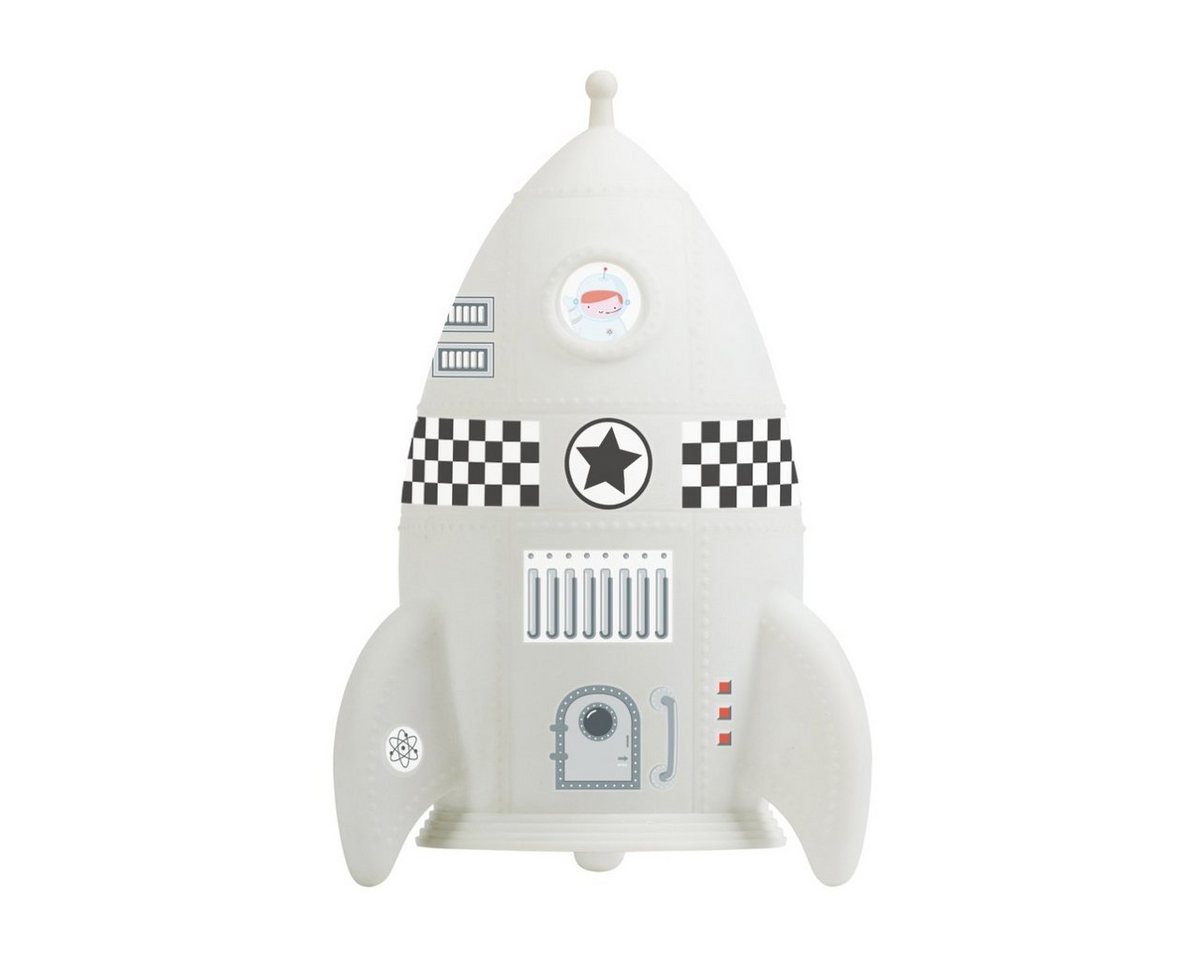 A Little Lovely Company LED Nachtlicht Nachtlicht Rakete 20cm mit 31 Stickern zum bekleben Einschlaflicht A Little Lovely Company LED Nachtlicht Nachtlicht Rakete 20cm mit 31 Stickern zum bekleben Einschlaflicht von A Little Lovely Company