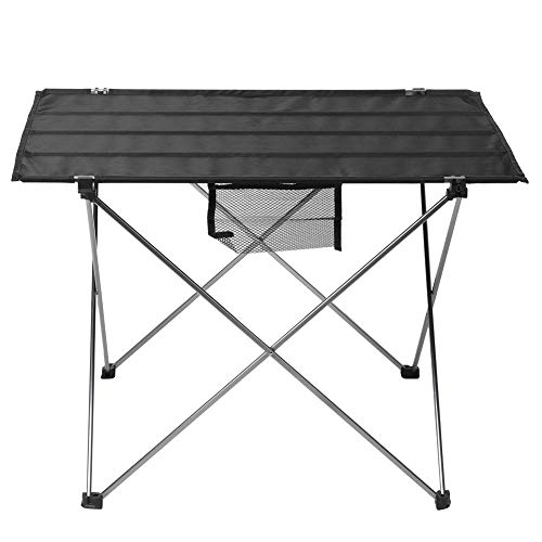 A sixx Tragbarer Camping-Tisch, Leichter Klapptisch mit Aufbewahrungstasche, geeignet für Picknick/Wandern/Strand/Grillen von A sixx