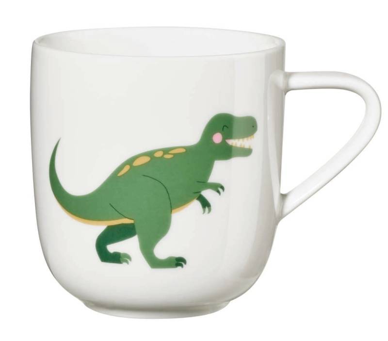 ASA SELECTION Becher COPPA Henkelbecher Tyrannosaurus Rex Titus 0,25 l, Fine Bone China, Geschirr von ASA SELECTION