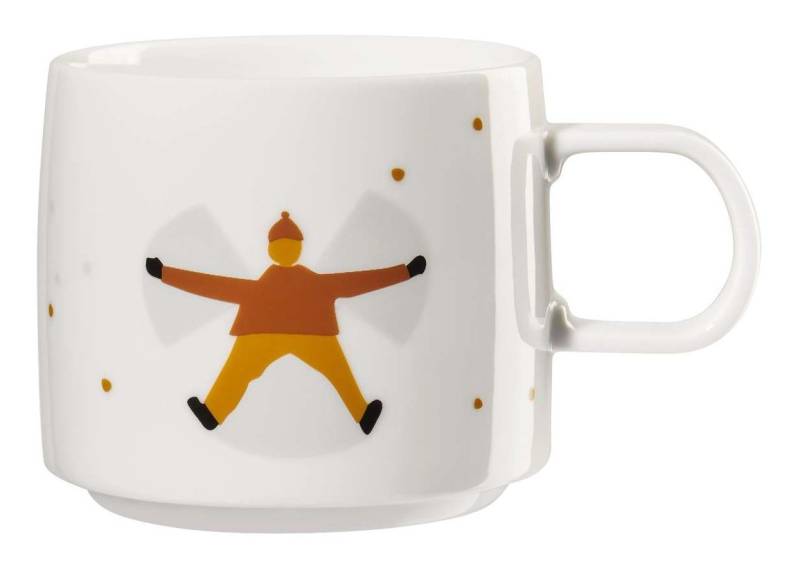 ASA SELECTION Becher XMAS Henkelbecher snow angel 0,35 l, Porzellan, Geschirr von ASA SELECTION