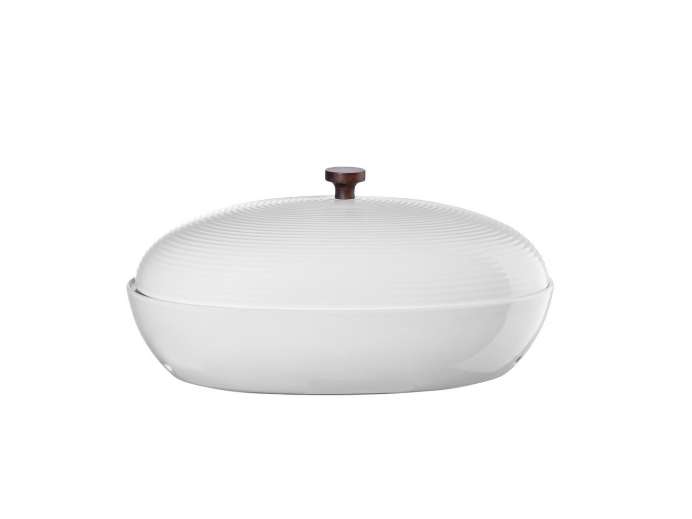 A&A Serviertopf kitchen'art Brottopf weiß 32x18x16,5cm, Steinzeug von A&A