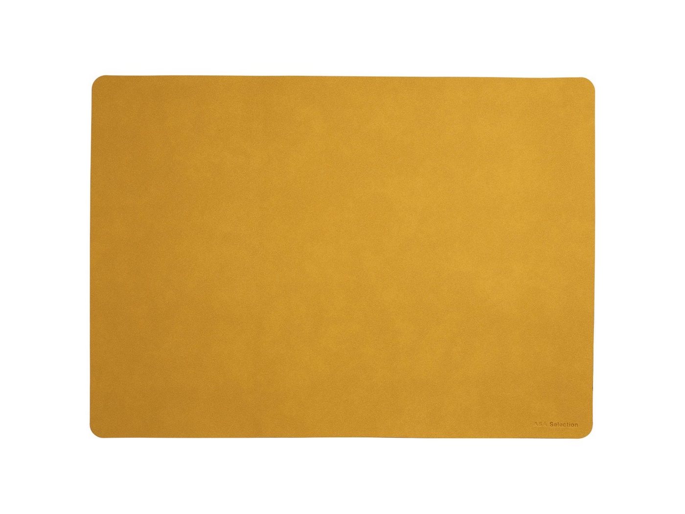 Platzset, Tischset soft leather amber 46 x 33 cm, ASA SELECTION von ASA SELECTION