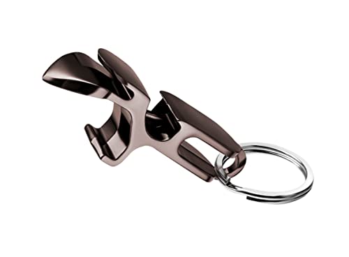 Metall Shotgun Flaschenöffner - 4 in 1 Shotgun Tool, Beer Tab Opener, Flaschenöffner, extrem langlebig, Trinkspiele (Dark Metal) von A&B Solutions Inc.
