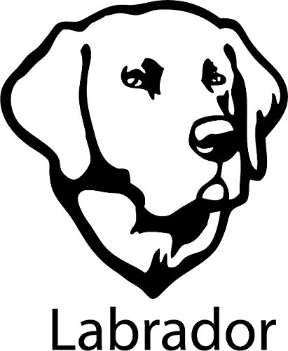 Aufkleber/Wandtattoo Hund - Labrador - 20cm - Farbauswahl verfügbar! von A&D design Deutschland