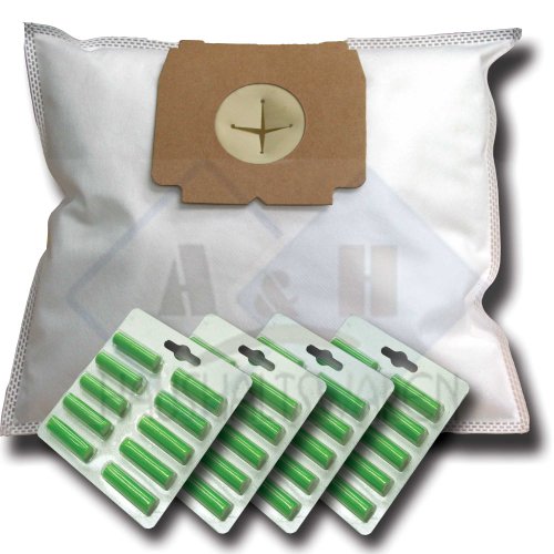 40 Staubsaugerbeutel + 40 Duftstäbe geeignet für AEG Vampyr: Winner, Comfort 0…9, Compact EL (from/ab Bj. 1996), Crome, Duo, Europe 1st von A&H Haushaltswaren