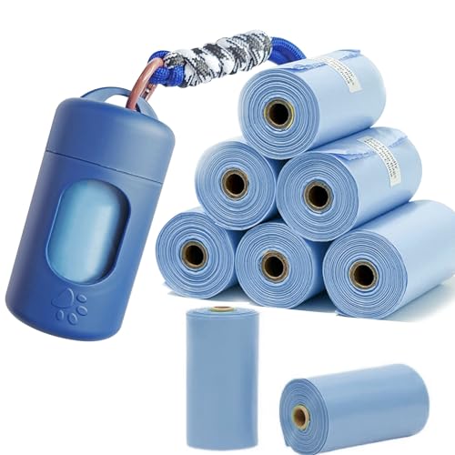 A&H ZIER Kotbeutelhalter mit tragbarem, buntem Umhängeband, weiche Hundekotbeutel, kompatibel mit jedem Hundezubehör von A&H Zier
