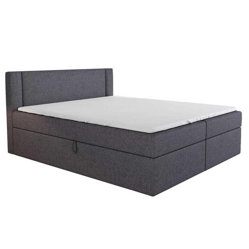 A&J MöbelLand GmbH Boxspringbett ARO mit 2 Bettkästen und Topper. (Boxspringbett mit Bettkasten und gepolstertem Kopfteil. Inclisive Topper!, TOP ANGEBOT), Länge 208 cm Höhe 106 cm A&J MöbelLand GmbH Boxspringbett ARO mit 2 Bettkästen und Topper. (Boxspringbett mit Bettkasten und gepolstertem Kopfteil. Inclisive Topper!, TOP ANGEBOT), Länge 208 cm Höhe 106 cm von A&J MöbelLand GmbH
