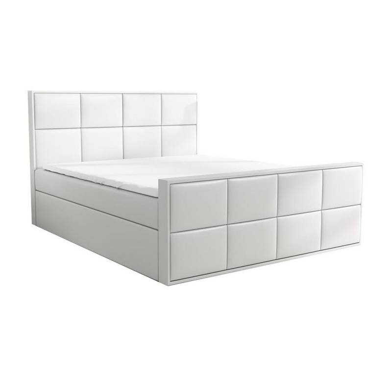 A&J MöbelLand GmbH Boxspringbett BARD mit Bettkasten, Topper und gepolstertem Kopfteil. (Boxspringbett mit Bettkasten und gepolstertem Kopfteil. Inclusive Topper !, TOP ANGEBOT), Länge 216 cm Höhe 106 cm A&J MöbelLand GmbH Boxspringbett BARD mit Bettkasten, Topper und gepolstertem Kopfteil. (Boxspringbett mit Bettkasten und gepolstertem Kopfteil. Inclusive Topper !, TOP ANGEBOT), Länge 216 cm Höhe 106 cm von A&J MöbelLand GmbH