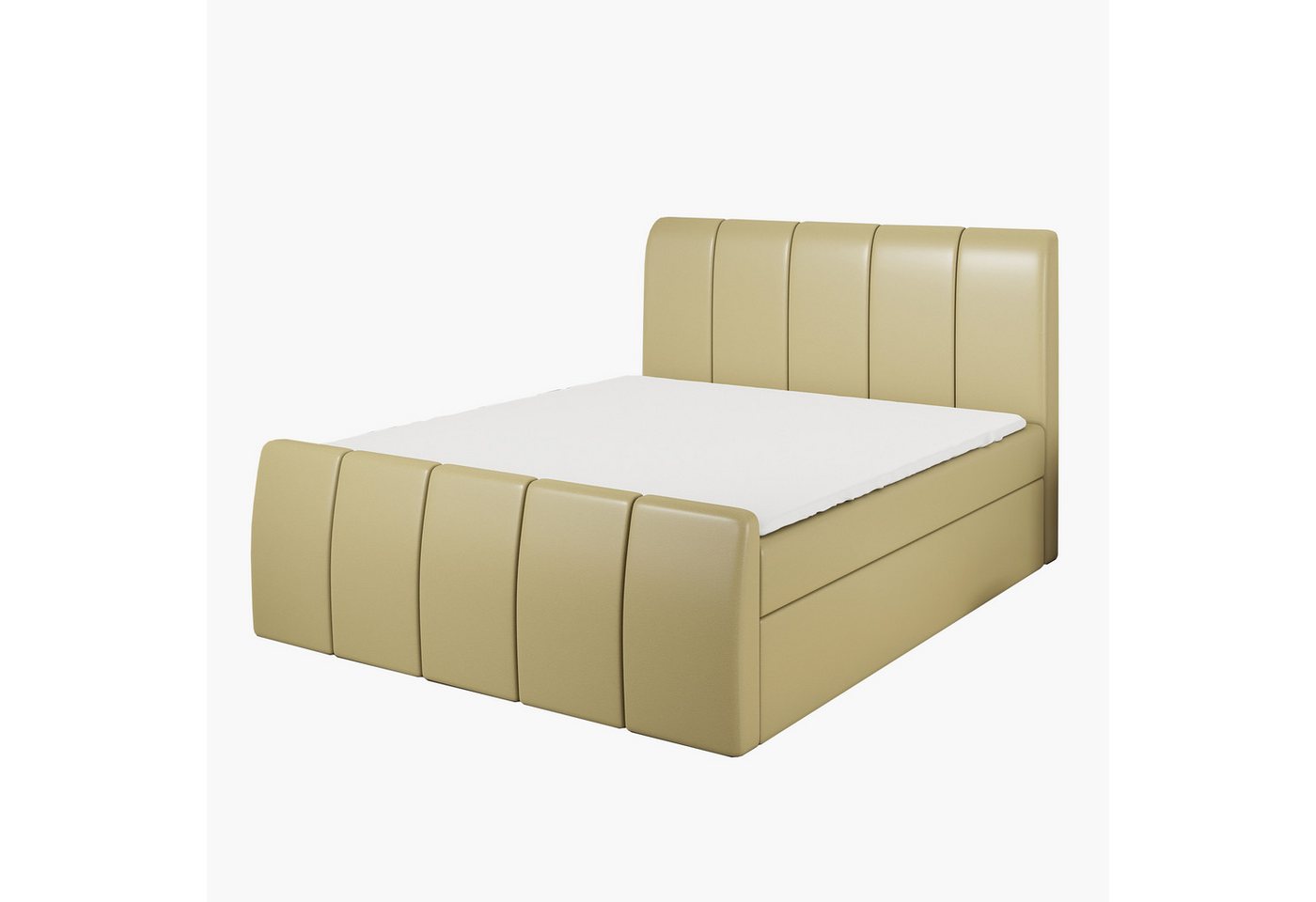 A&J MöbelLand GmbH Boxspringbett KARIS mit 2 Bettkästen, Bonell-Matratze und Topper. A&J MöbelLand GmbH Boxspringbett KARIS mit 2 Bettkästen, Bonell-Matratze und Topper. von A&J MöbelLand GmbH