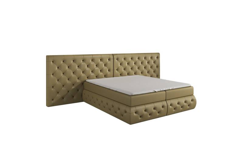 A&J MöbelLand GmbH Boxspringbett OSK mit Bettkasten, Topper und gepolstertem Kopfteil. (Boxspringbett mit Bettkasten und gepolstertem Kopfteil. Inclusiv Topper!, TOP ANGEBOT), Länge 208cm Höhe 106 cm A&J MöbelLand GmbH Boxspringbett OSK mit Bettkasten, Topper und gepolstertem Kopfteil. (Boxspringbett mit Bettkasten und gepolstertem Kopfteil. Inclusiv Topper!, TOP ANGEBOT), Länge 208cm Höhe 106 cm von A&J MöbelLand GmbH