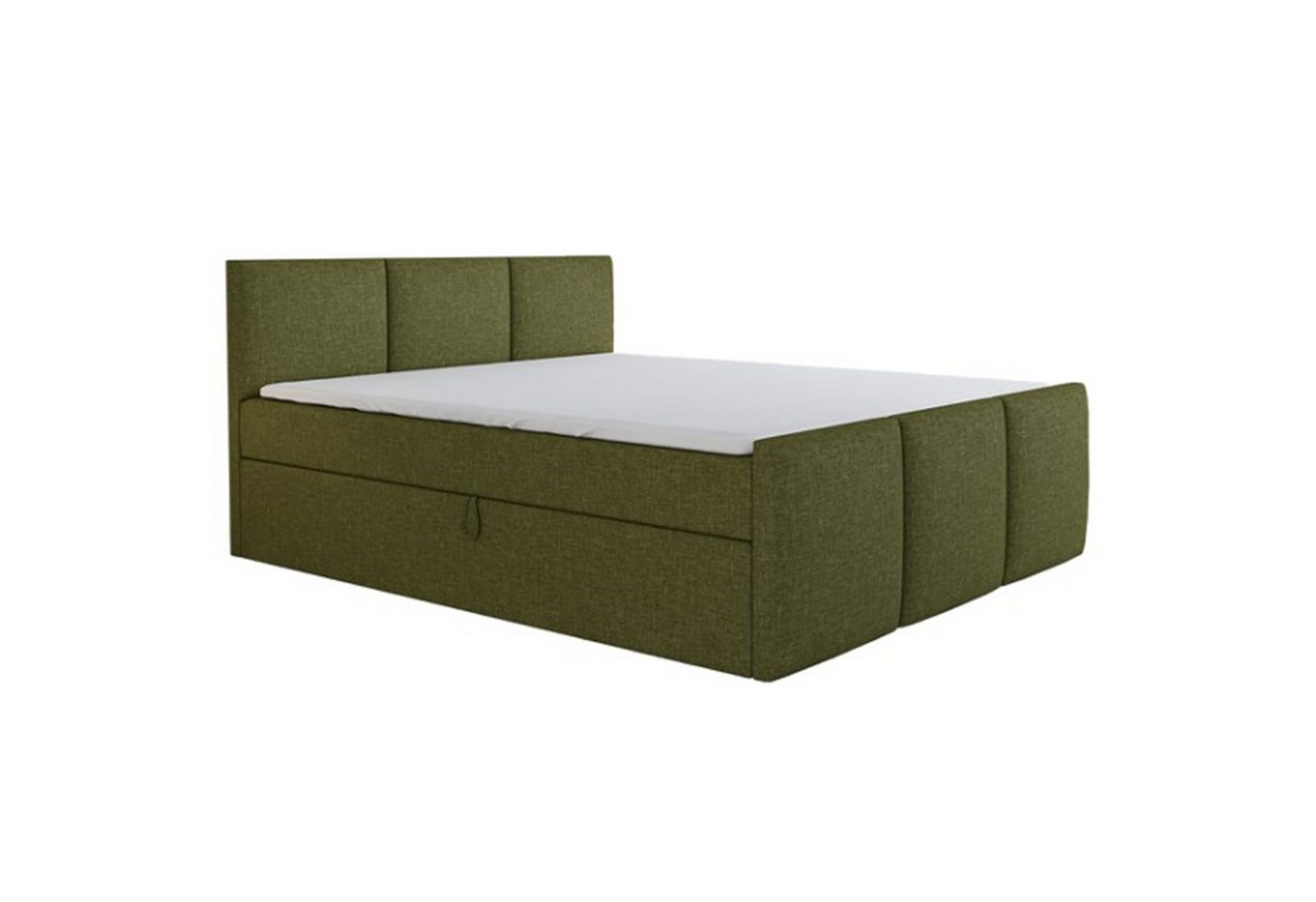 A&J MöbelLand GmbH Boxspringbett RON mit 2 Bettkästen und Topper. (Boxspringbett mit Bettkasten und gepolstertem Kopfteil. Inclusive Topper !, TOP ANGEBOT), Länge 216 cm Höhe 106 cm A&J MöbelLand GmbH Boxspringbett RON mit 2 Bettkästen und Topper. (Boxspringbett mit Bettkasten und gepolstertem Kopfteil. Inclusive Topper !, TOP ANGEBOT), Länge 216 cm Höhe 106 cm von A&J MöbelLand GmbH